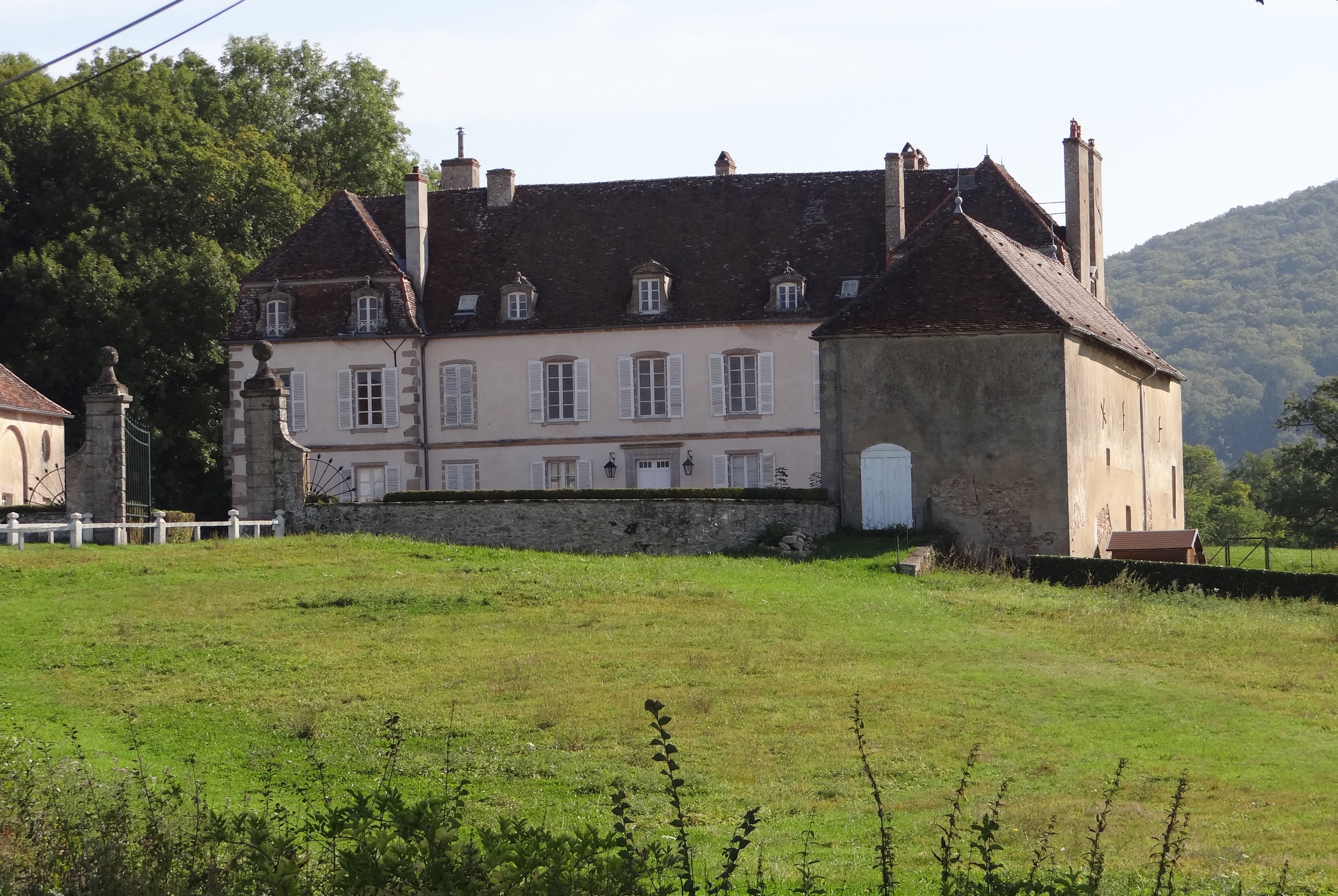 Le château, la maison de maitre