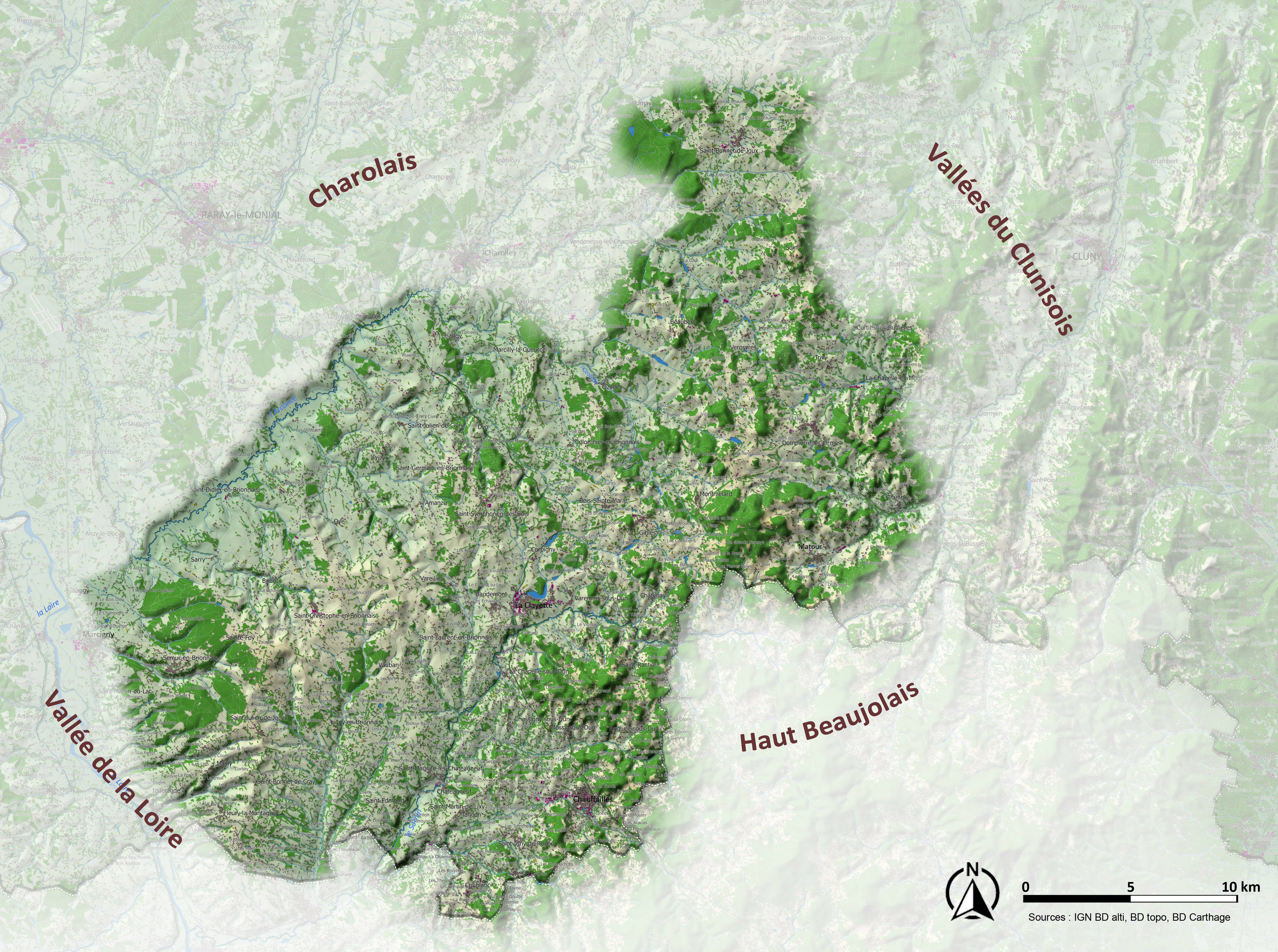 Brionnais carte unité