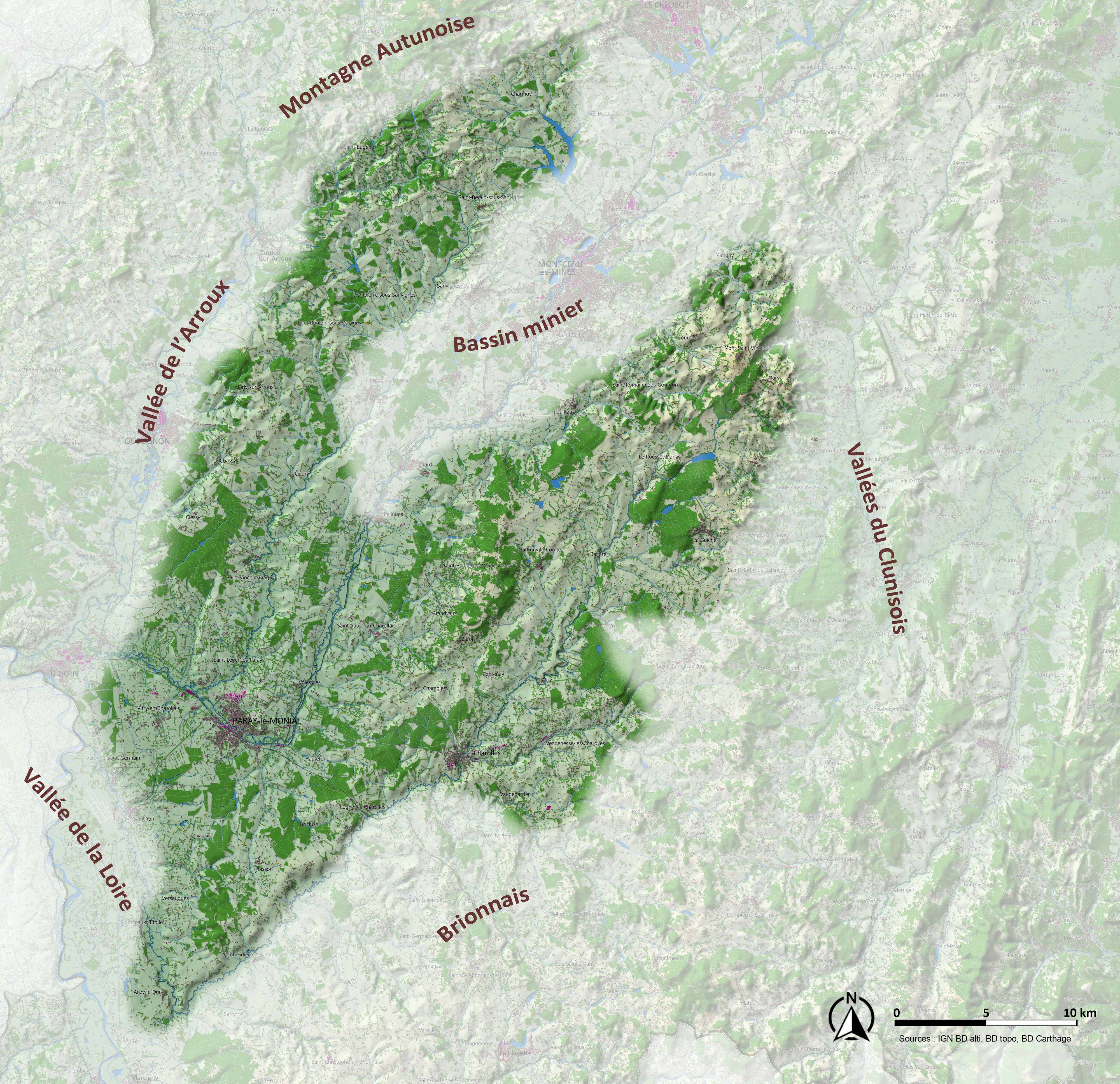 Charolais carte unité