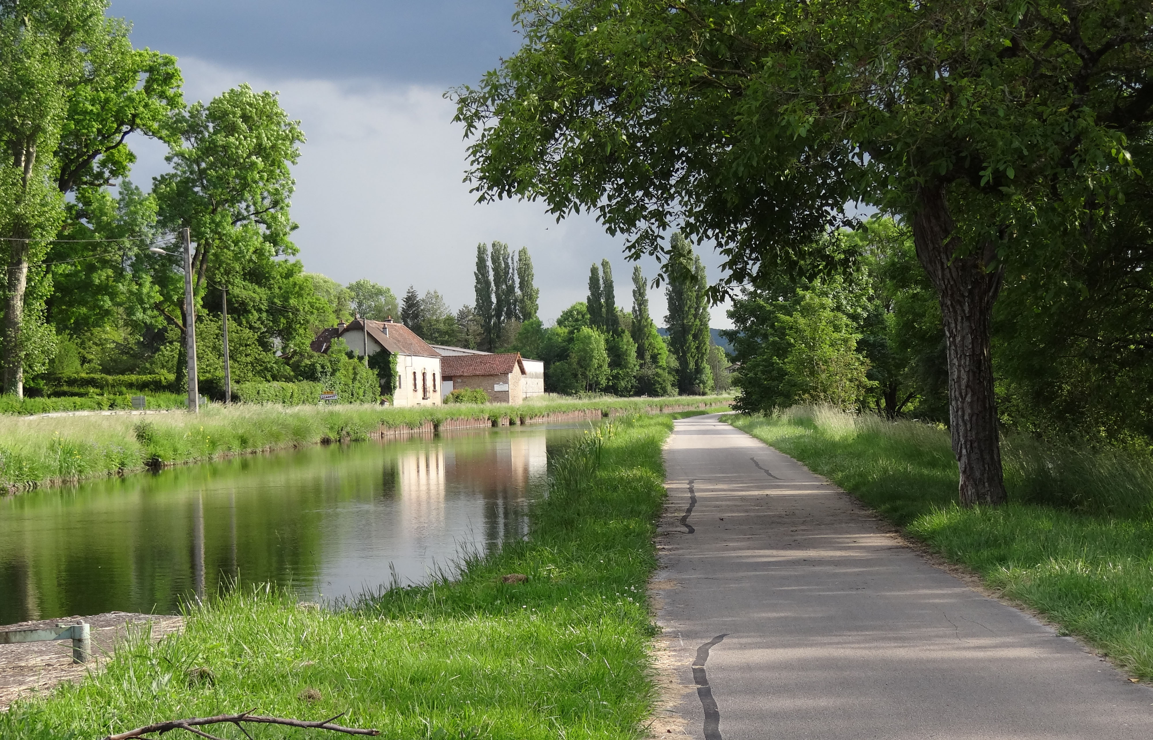 La voie cyclable