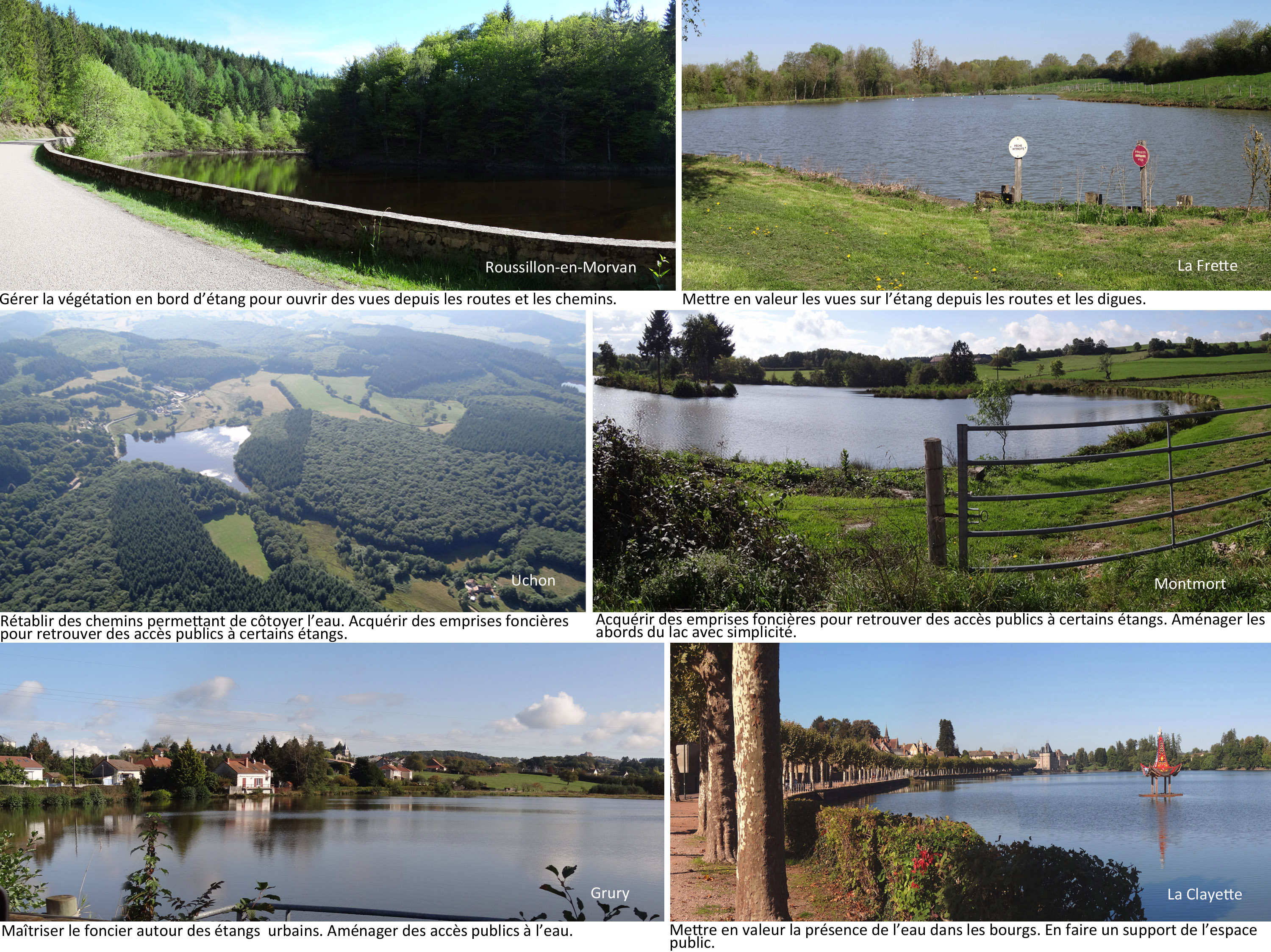 Tirer parti de la présence des plans d'eau
