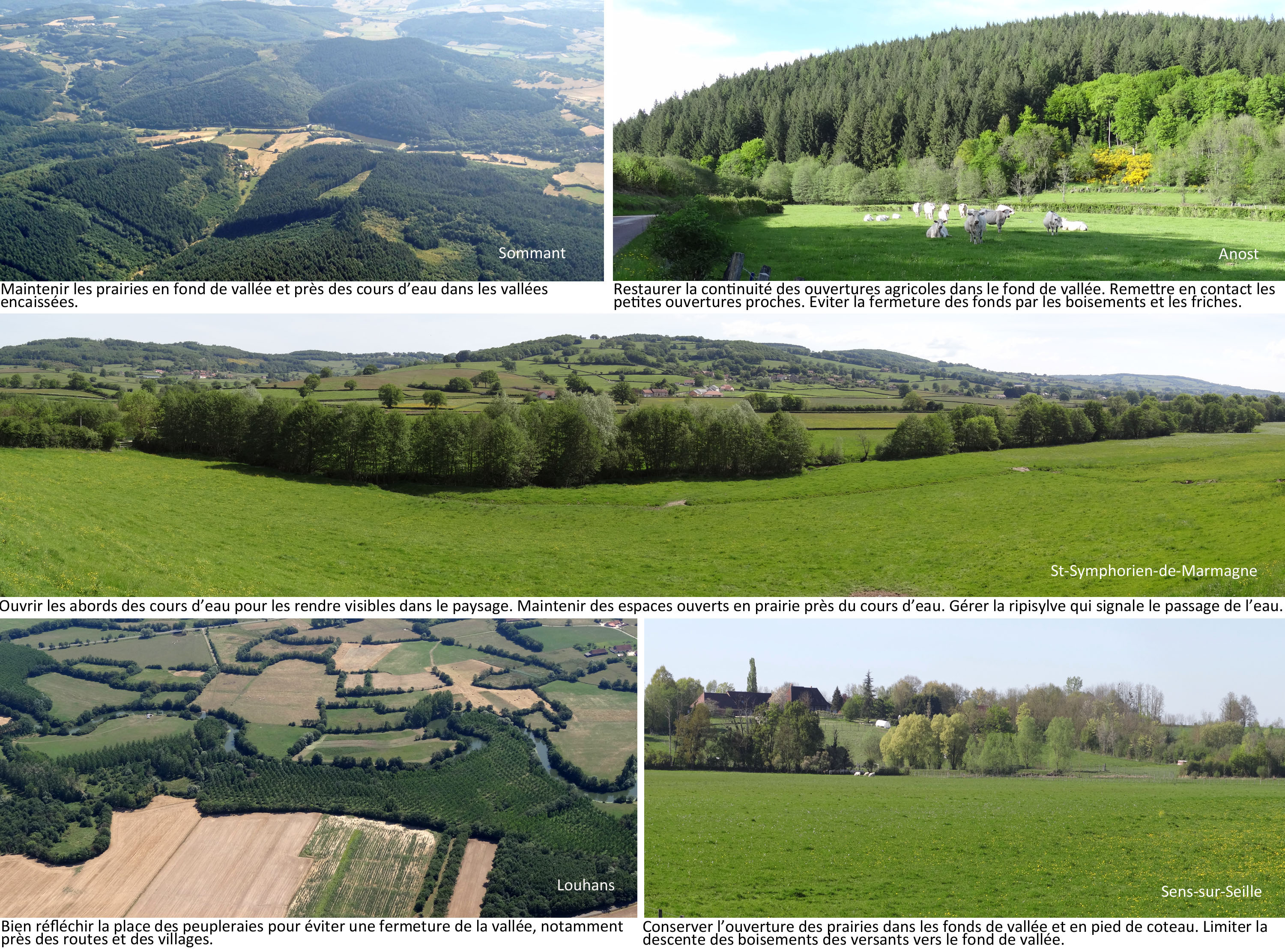 Eviter la fermeture des fonds de vallées