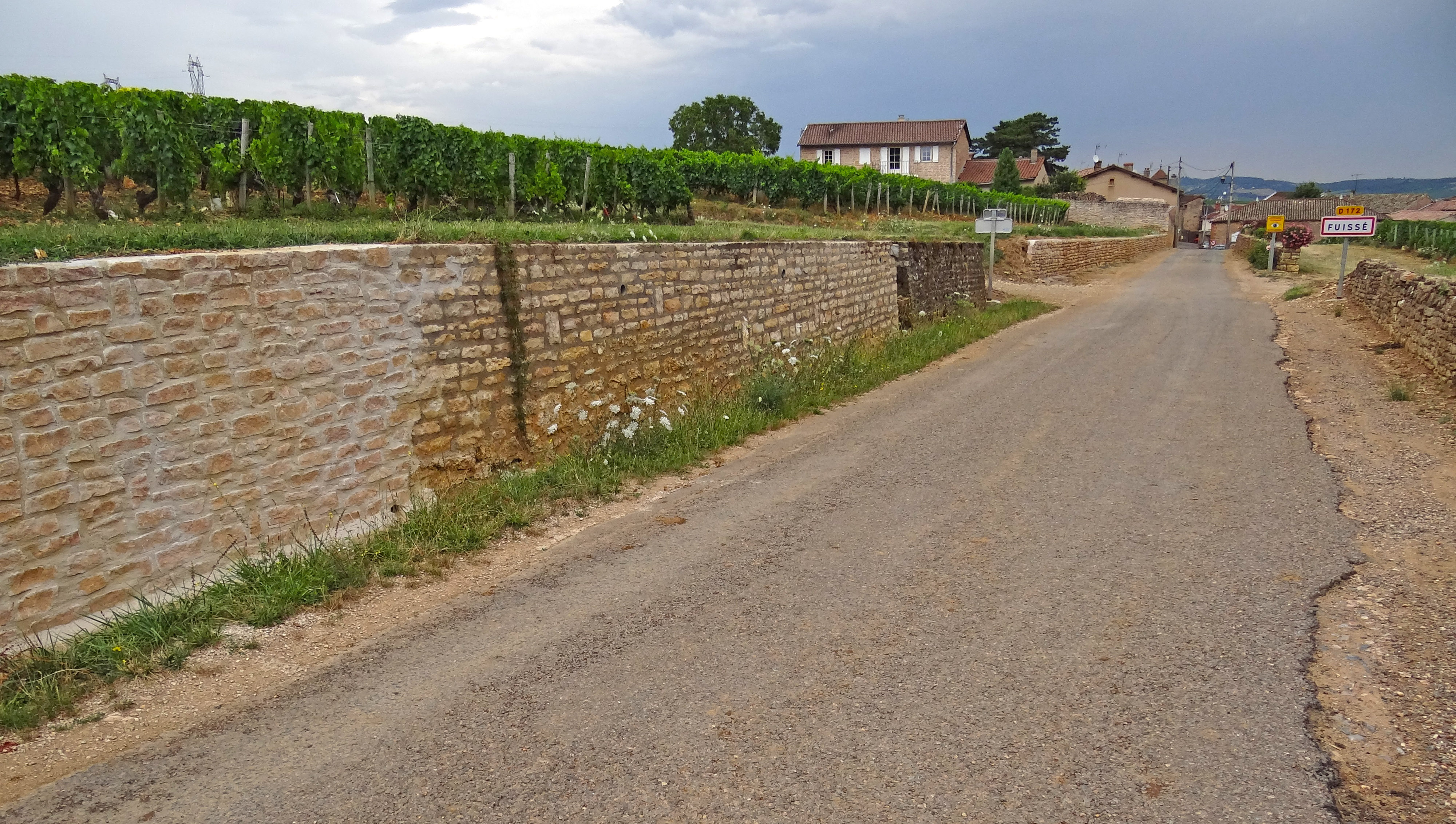 Le mur de pierre