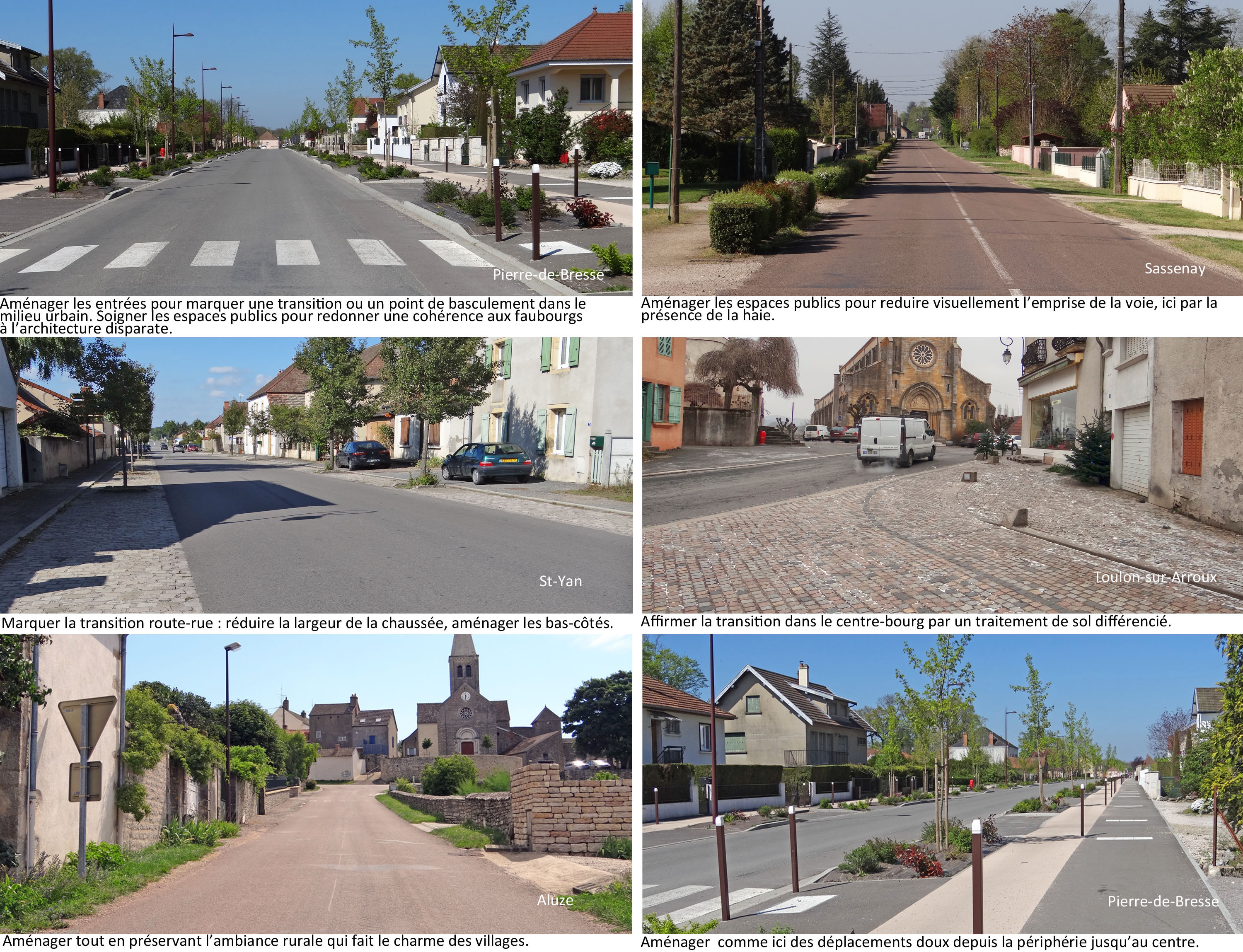 Aménager les traversées