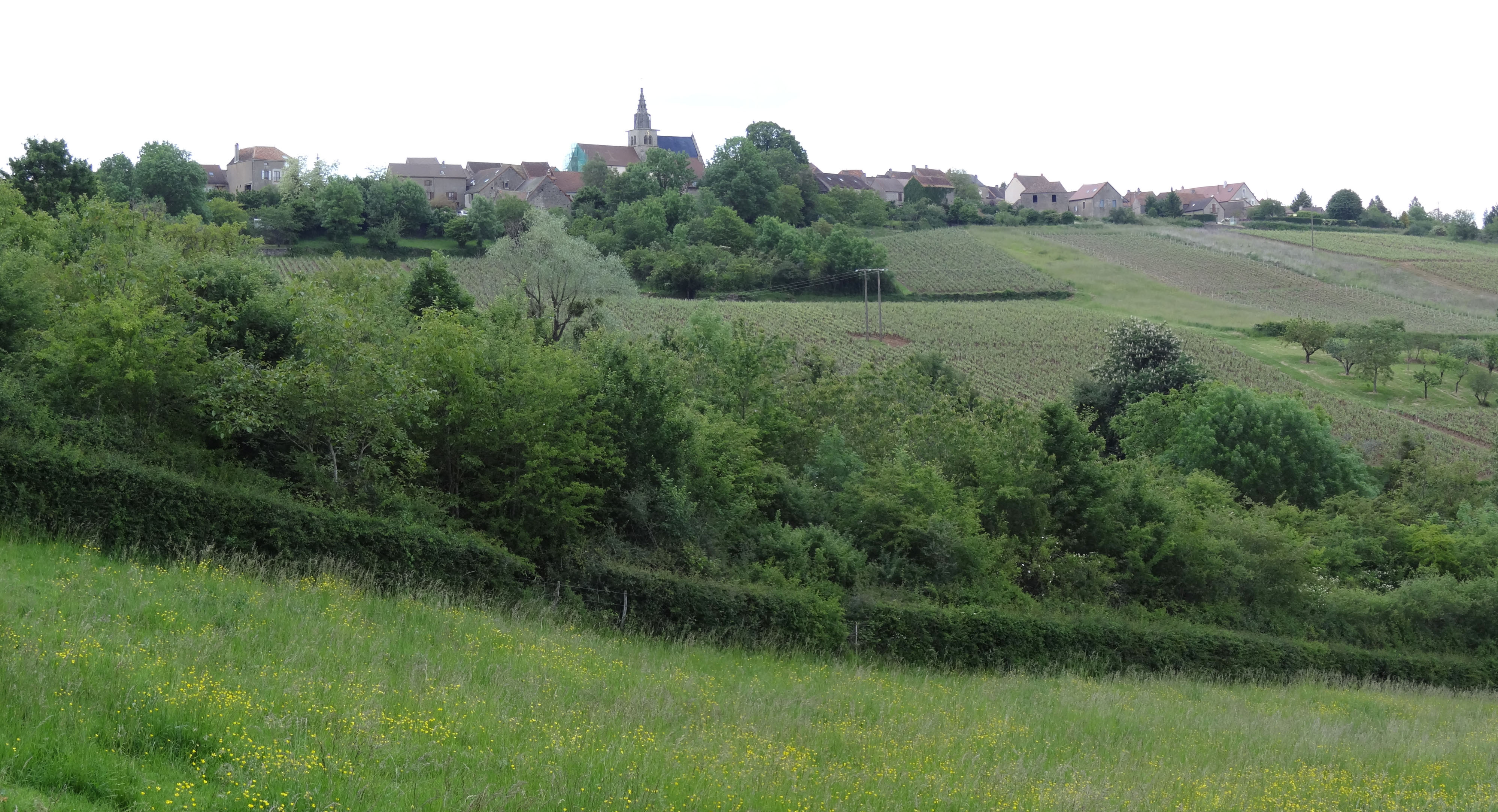 Le village de crête