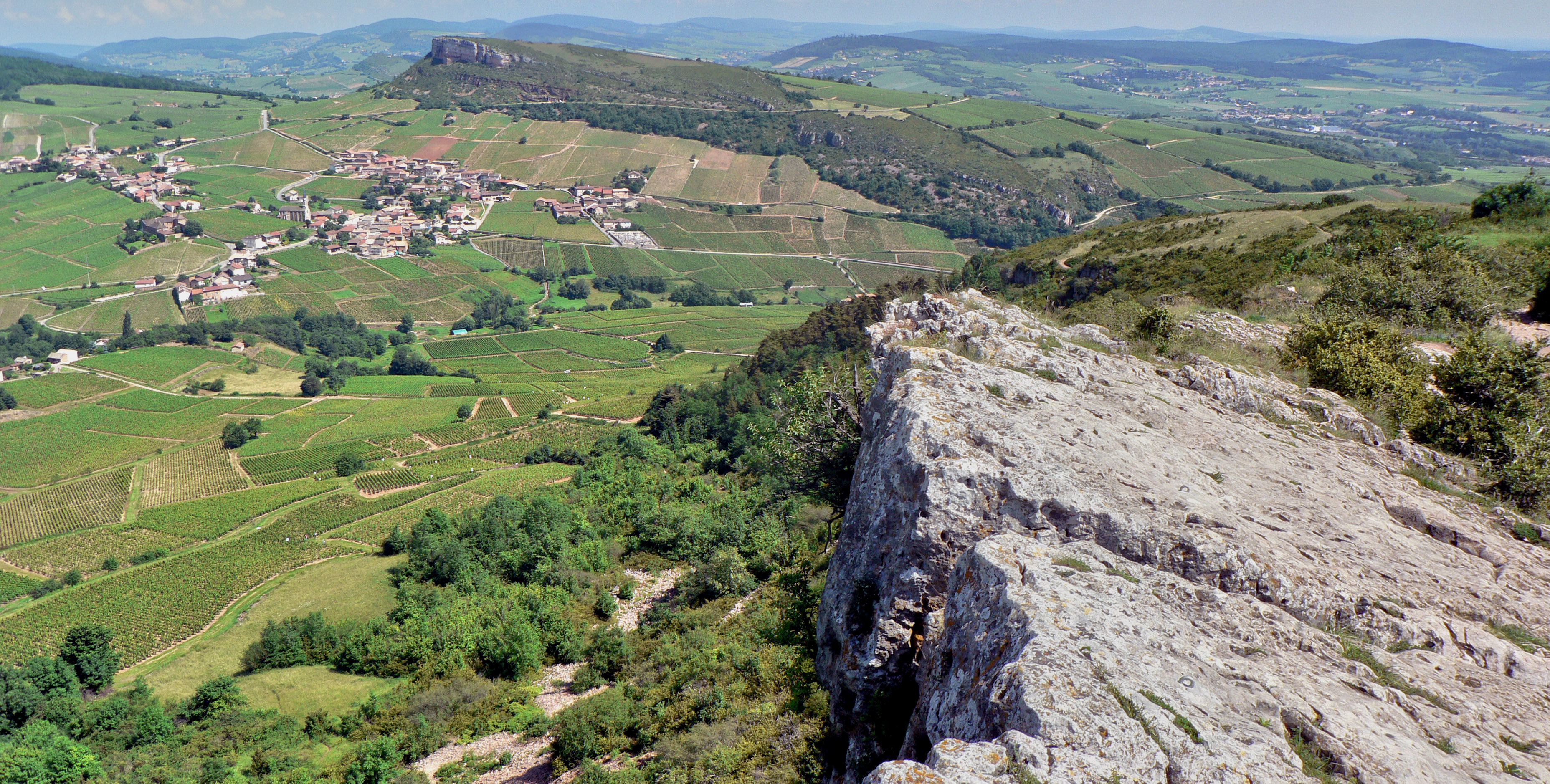 La roche, l’affleurement rocheux