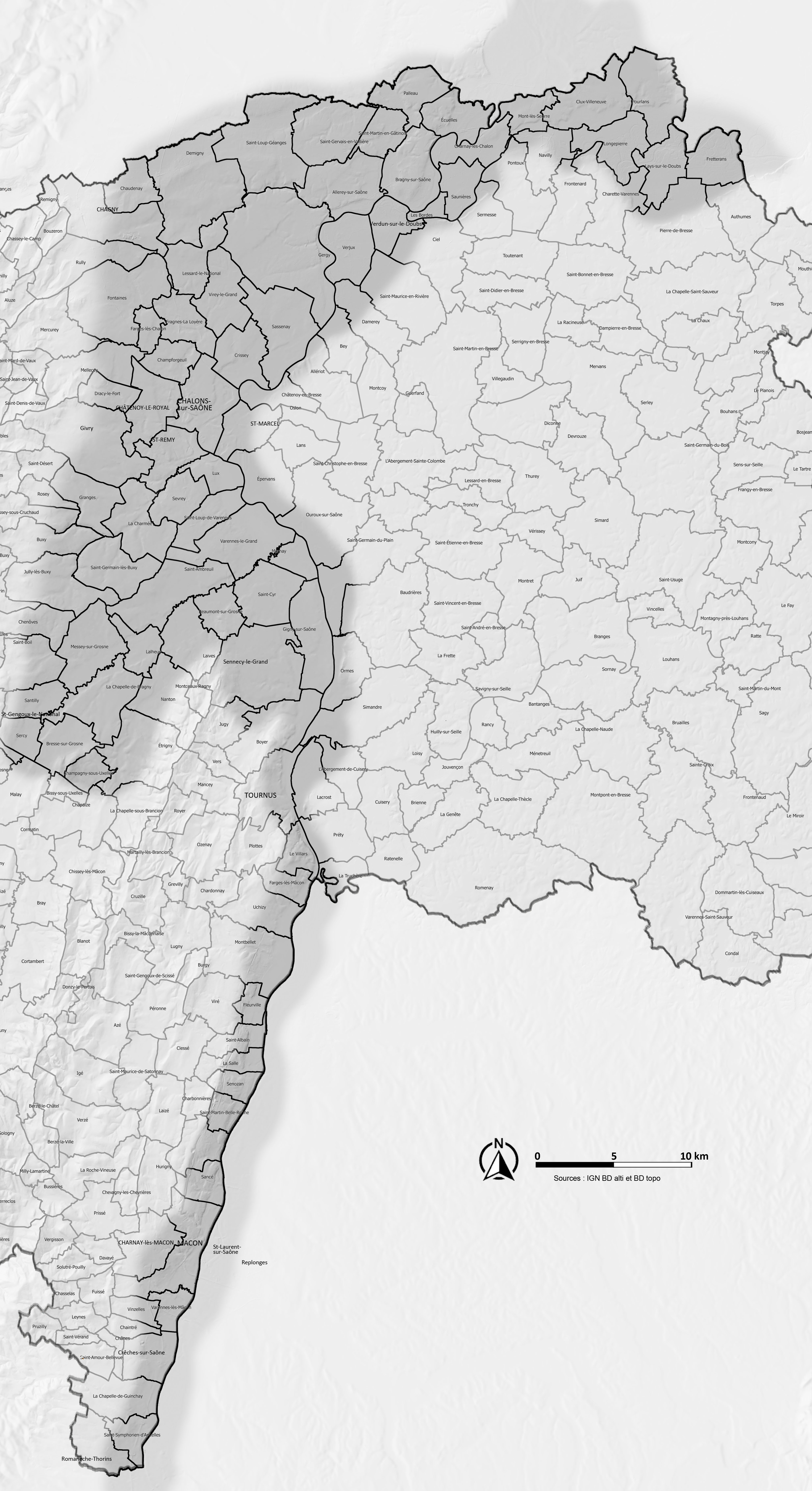 Les communes de la Vallée de la Saône Les communes de la Vallée de la Saône